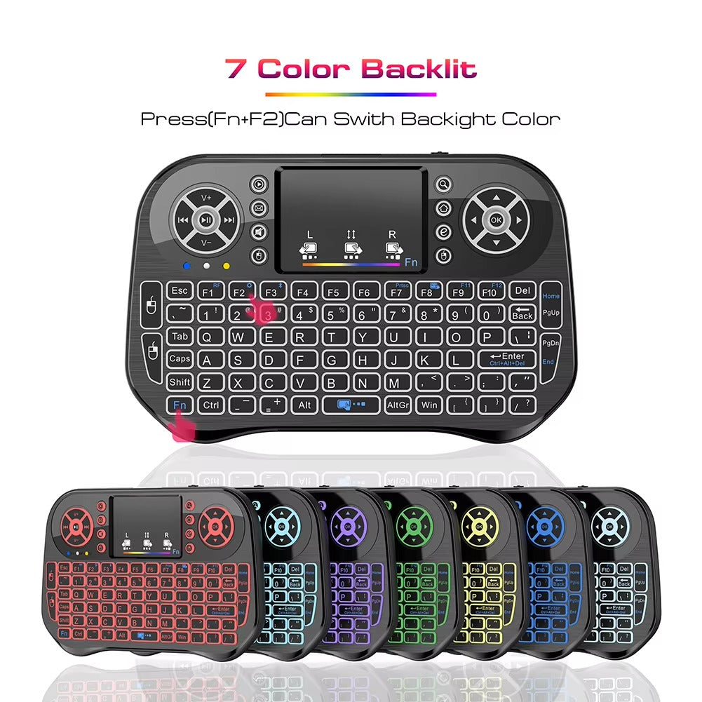 RGB Wireless Air Mouse Keyboard